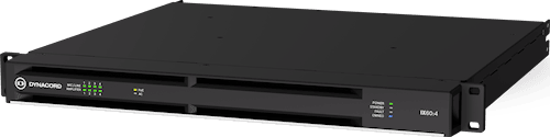 IX60:4 4-channel DSP power amplifier, 6 kW