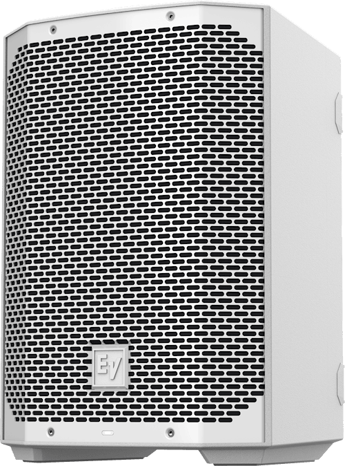 EVERSE8-W 8" 2-way speaker battery white
