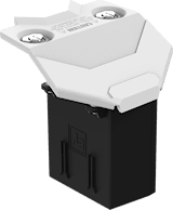 EVERSE-BAT-W Battery pack assembly, EVERSE, white