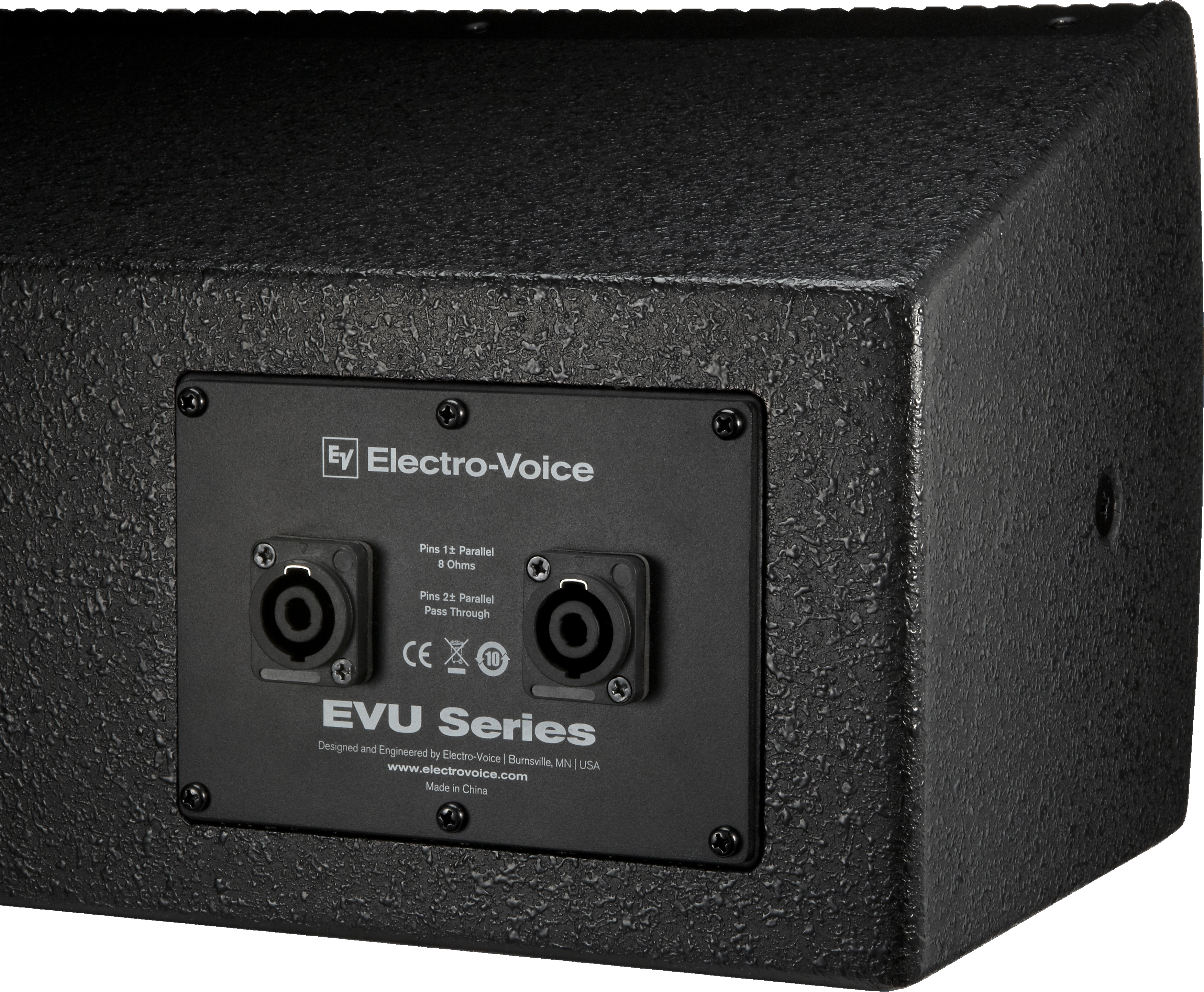 EVU-CDNL4 Input panel cover plate, dual NL4 type