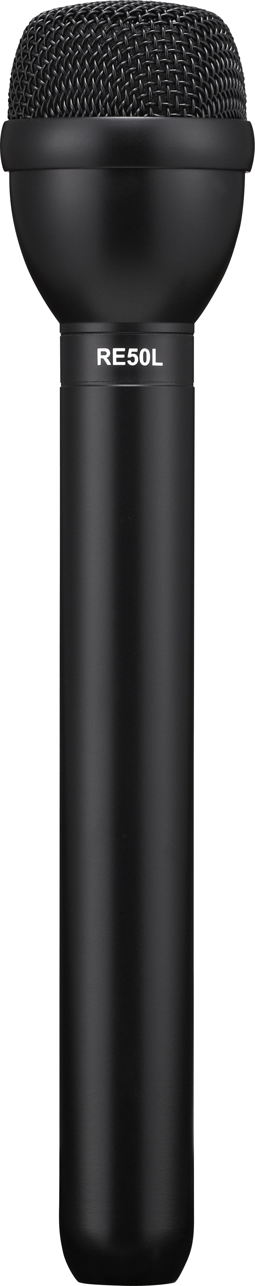RE50L Interview microphone, long, black