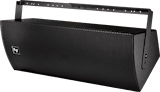 EVU-2082/95-BLK Dual 8" speaker 90x50 indoor black