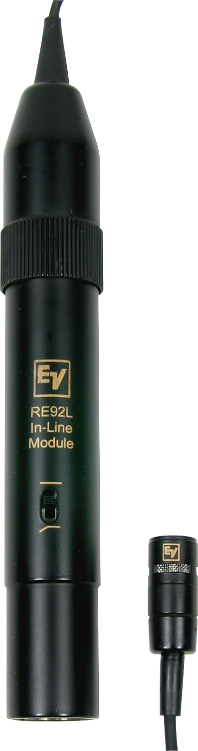 RE92L Cardioid Lavalier Microphone with XLR