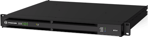 IX15:4 4-channel DSP power amplifier, 1.5 kW