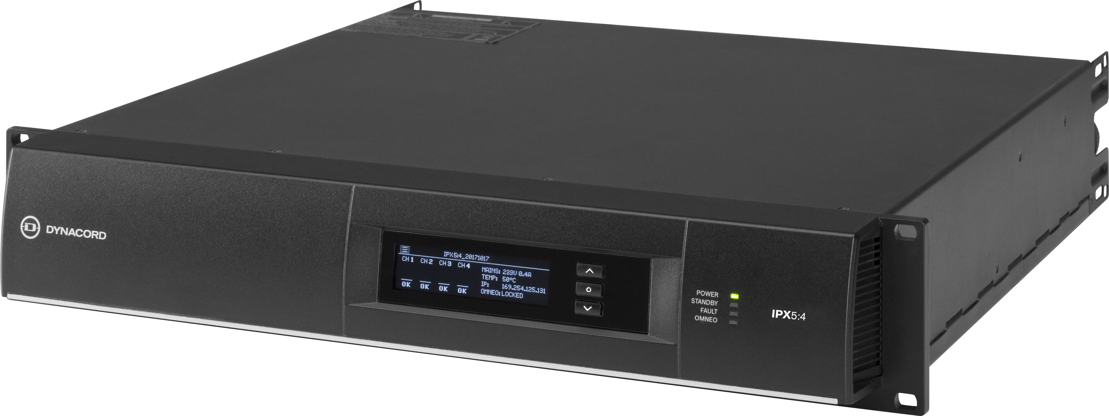 IPX5:4 DSP power amplifier, install