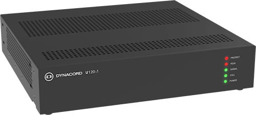 U120:1 Power amplifier 120W, 1 channel