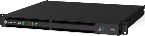 IX60:8 8-channel DSP power amplifier, 6 kW