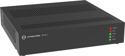 U240:1 Power amplifier 240W, 1 channel