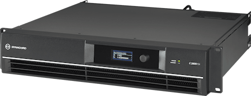 C2800FDi DSP power amplifier, install