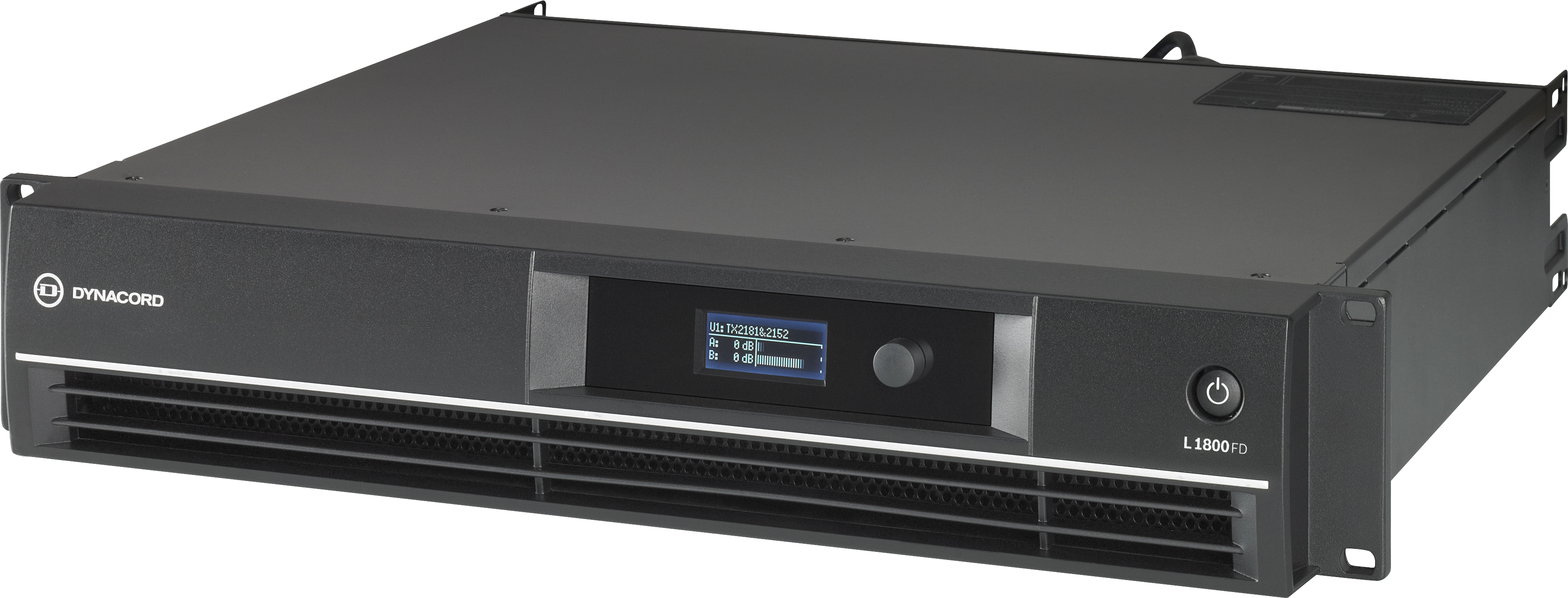 L1800FD DSP power amplifier, live