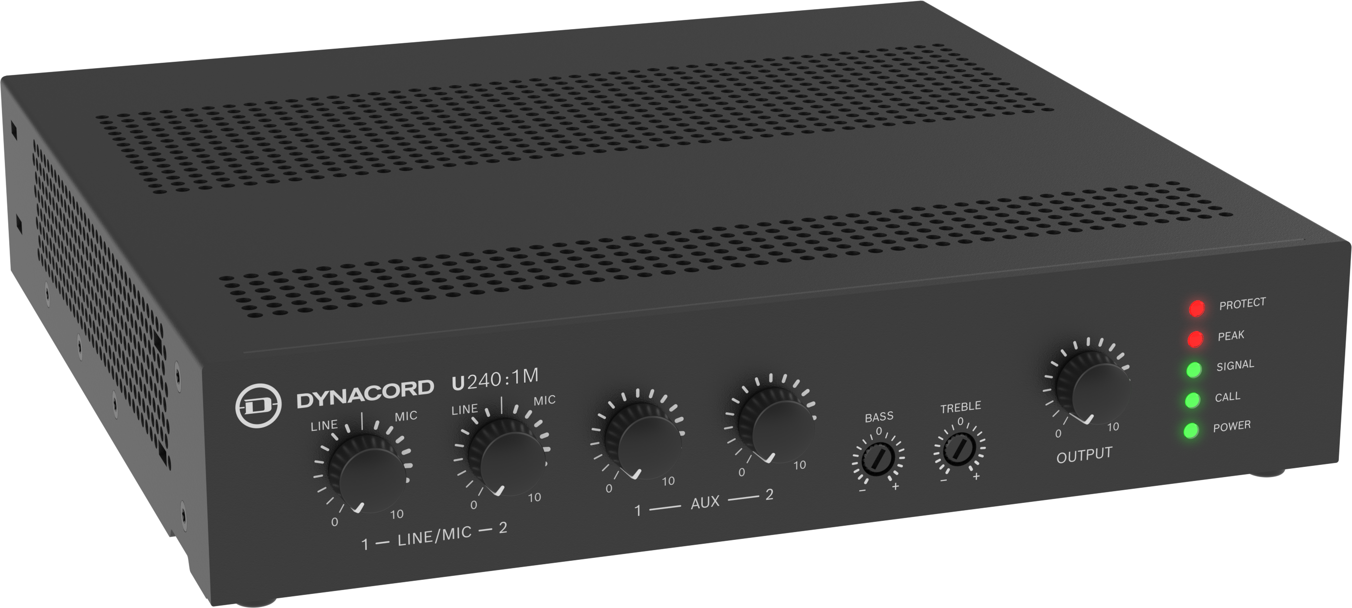 U240:1M Mixer amplifier 240W, 1 channel